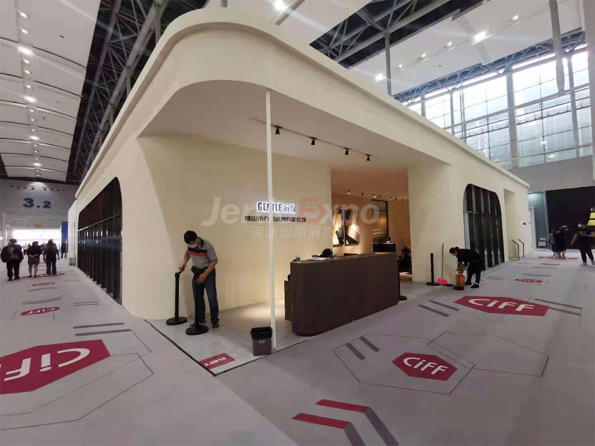 上海家博會(huì)440㎡展臺展會(huì)設(shè)計(jì)案例