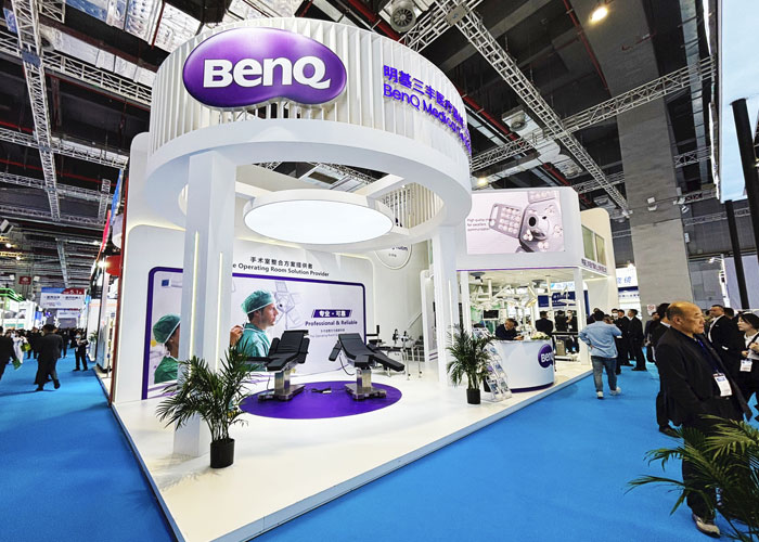 上海澤迪展覽設(shè)計搭建公司攜手“明基三豐"亮相上海醫(yī)療器械展