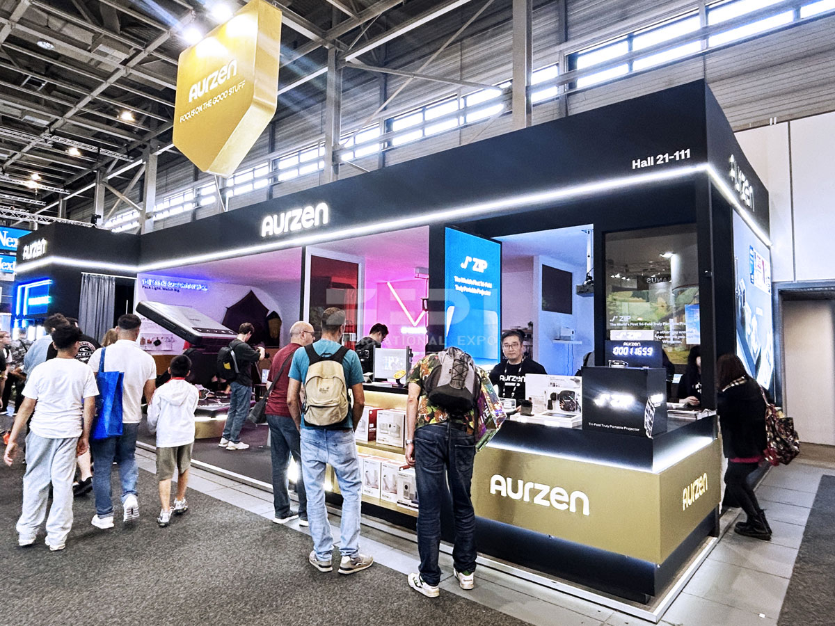 德國(guó)柏林電子展位設(shè)計(jì)